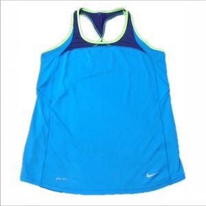 Nike Dri-Fit racer back workout top EUC